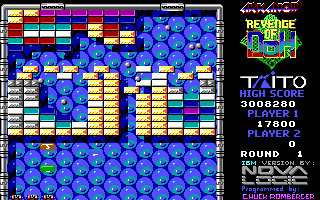 Arkanoid II: The Revenge of DoH - Later the Pixel Painters have a wrath of their own with Electranoid